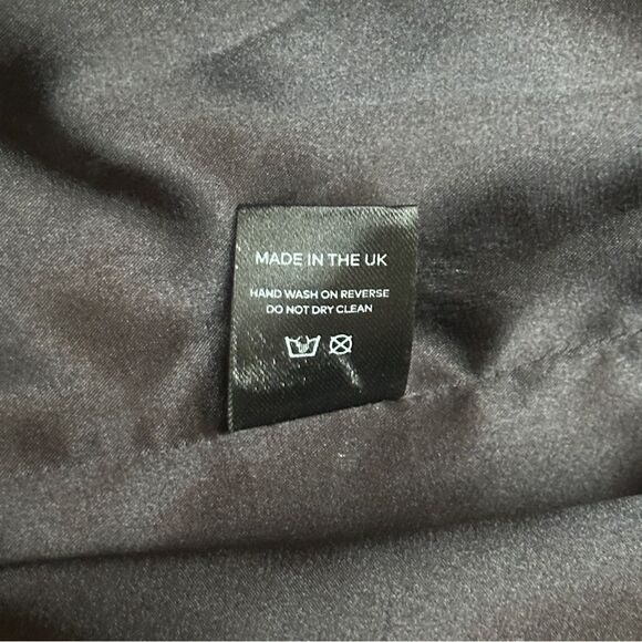 Galvan London Black Sequin Long Sleeve Top Size 8 - Picture 5 of 9